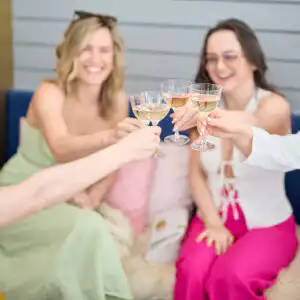 Rooftop Vibes mit Free Flow Champagner