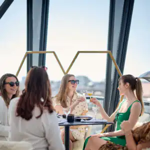 Champagner Brunch Wien mit Blick auf den Stephansdom
